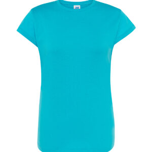 camiseta mujer turquesa