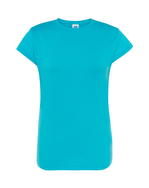 camiseta mujer turquesa