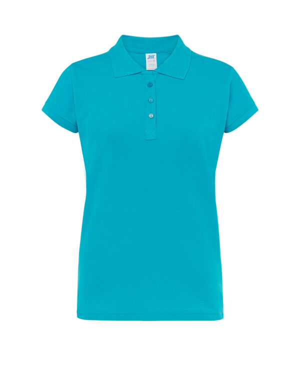 polo mujer turquesa