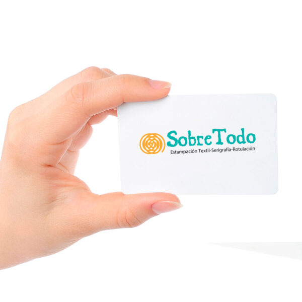 tarjetas de visita sobretodo