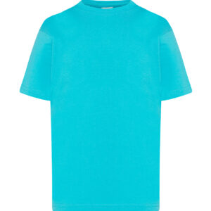 Camiseta infantil turquesa